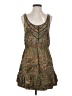 Ecote 100% Polyester Paisley Green Casual Dress Size XS - photo 1