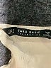 Zara Basic 100% Polyester Metallic Gold Short Sleeve Blouse Size S - photo 7