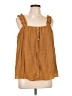 Bobeau Gold Sleeveless Blouse Size L - photo 1
