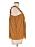 Bobeau Gold Sleeveless Blouse Size L - photo 4