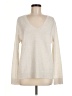 Vince. 100% Cashmere Ivory Cashmere Pullover Sweater Size M - photo 1