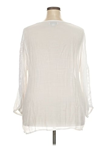 Carolyn Taylor 3/4 Sleeve Blouse (view 2)