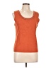 Rafael Orange Sleeveless Top Size L - photo 1