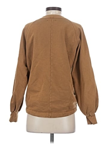 Madewell Bubble-Sleeve Drawstring Sweatshirt (view 2)
