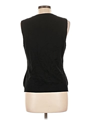 August Silk Sleeveless T-Shirt (view 2)