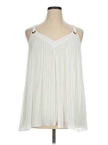 MICHAEL Michael Kors Sleeveless Blouse (view 1)