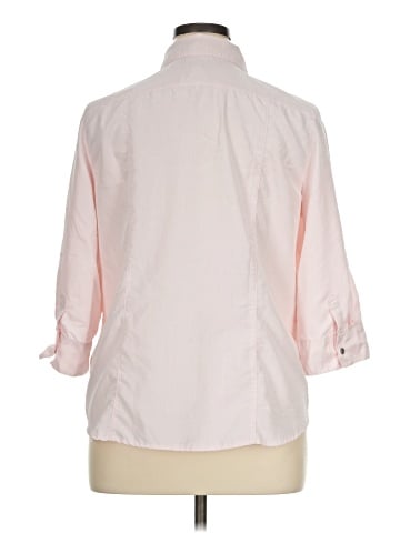Croft & Barrow 3/4 Sleeve Button-Down Shirt (view 2)