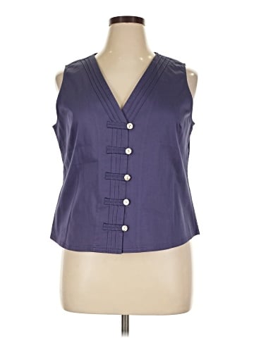 Isabella Bird Sleeveless Blouse (view 1)