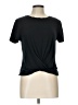 Bar III 100% Cotton Black Short Sleeve Top Size L - photo 1