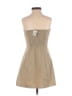 Forever 21 Solid Tan Casual Dress Size XS - photo 2