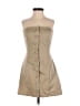 Forever 21 Solid Tan Casual Dress Size XS - photo 1