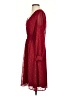 Express 100% Polyester Hearts Burgundy Cocktail Dress Size XS - photo 5