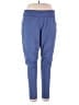 Assorted Brands Solid Blue Active Pants Size 3X (estimated) - photo 1