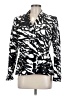 Le Suit Print White Blazer Size 8 - photo 1