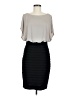 Sangria Solid Gray Cocktail Dress Size 6 - photo 1