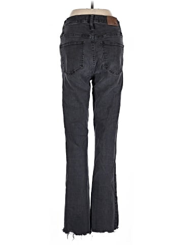 Madewell Tall Cali Demi-Boot Jeans in Berkeley Black: Chewed-Hem Edition (view 2)