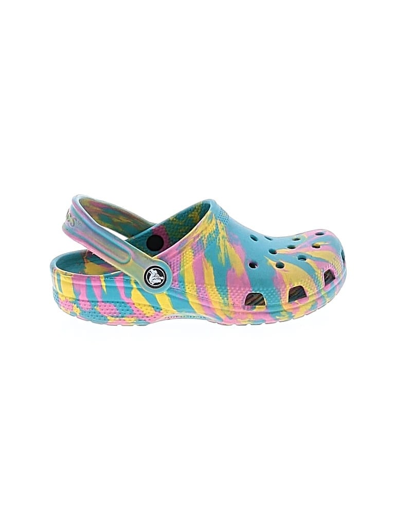 Pre-owned Crocs Kids' Clogs In Blue
