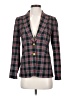 J.Crew Plaid Green Red Wool Blazer Size 0 - photo 1