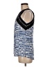 One September 100% Rayon Blue Sleeveless Blouse Size M - photo 5