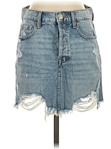 Aeropostale Denim Skirt (view 1)