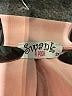 Swank Solid Pink Formal Skirt Size 2X - photo 4