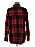 Old Navy 100% Cotton Plaid Red Long Sleeve Button-Down Shirt Size M - photo 2