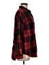 Old Navy 100% Cotton Plaid Red Long Sleeve Button-Down Shirt Size M - photo 4