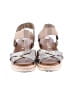 Anne Klein Animal Print Silver Gold Wedges Size 8 1/2 - photo 2