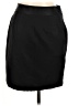 Aqua Solid Black Formal Skirt Size 6 - photo 2