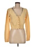 LoveShackFancy Yellow Wool Cardigan Size M - photo 1