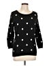 Basic Editions 100% Cotton Black 3/4 Sleeve T-Shirt Size L - photo 1