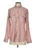 Express Orange Long Sleeve Button-Down Shirt Size S - photo 1