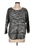 New York & Company 100% Acrylic Gray Pullover Sweater Size L - photo 1