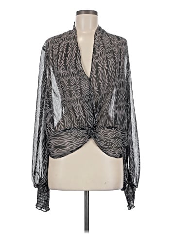 Olivaceous Long Sleeve Blouse (view 1)
