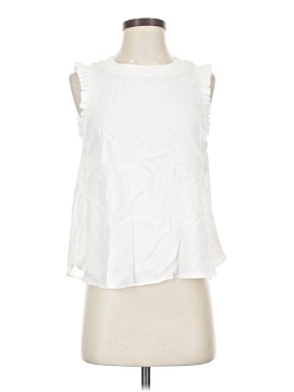 Cinq à Sept Sleeveless Silk Top