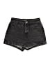 PacSun Black Denim Shorts Size 25 waist - photo 1