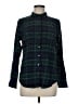 Weatherproof Plaid Green Long Sleeve Button-Down Shirt Size M - photo 1