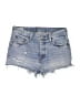 Levi's 100% Cotton Blue Denim Shorts Size 28 waist - photo 1