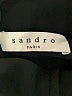 Sandro Black Short Sleeve Blouse Size XS (0) - photo 7