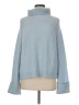 Pure Collection Blue Wool Pullover Sweater Size 6 - photo 1