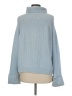 Pure Collection Blue Wool Pullover Sweater Size 6 - photo 2