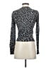 INC International Concepts Animal Print Gray Pullover Sweater Size S - photo 2