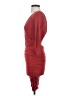 Bebe Solid Red Cocktail Dress Size S - photo 5