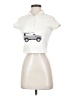 PacSun Ivory Short Sleeve Top Size XS - photo 1