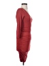Bebe Solid Red Cocktail Dress Size S - photo 4