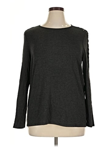 Kensie Long Sleeve Top (view 1)