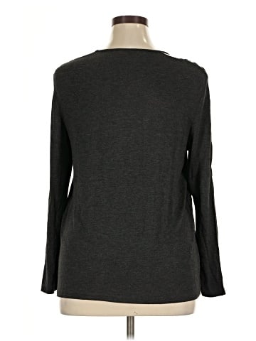 Kensie Long Sleeve Top (view 2)