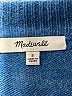 Madewell 100% Wool Blue Wool Pullover Sweater Size S - photo 7