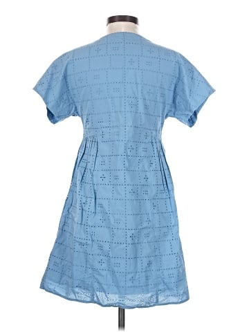 Madewell Eyelet V-Neck Mini Dress (view 2)
