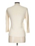 August Silk Ivory 3/4 Sleeve Top Size L - photo 2